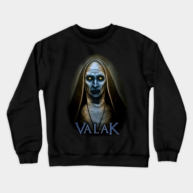 Valak Crewneck Sweatshirt by sevencrow